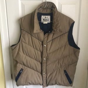 Vintage Woolrich large puffer vest